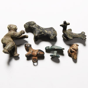 Roman and Later Bronze Artefact Group