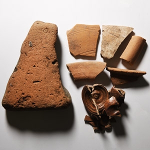 Roman Terracotta Fragment Group
