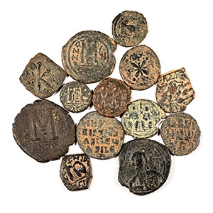 Byzantine Coins - Mixed AE Group [13]