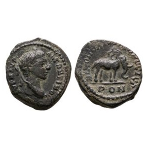 Ancient Roman Provincial Coins - Elagabalus - Moesia - Elephant Bronze
