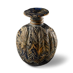 Greek Core-Formed Glass Aryballos
