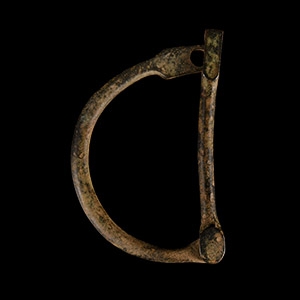 Post Medieval Bronze Animal Shackle