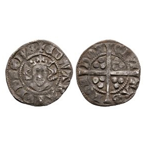 English Medieval Coins - Edward I - London - AR Penny