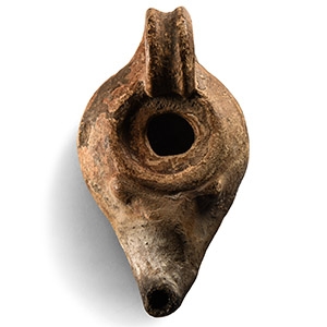 Roman Period Terracotta Oil Lamp