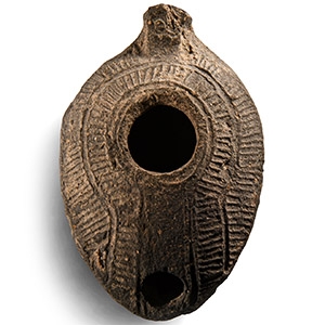Byzantine Terracotta Oil Lamp