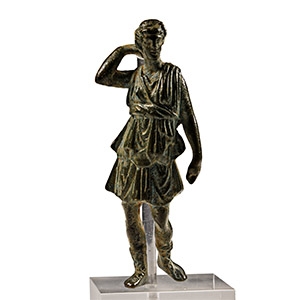 Roman Bronze Figure of Diana
