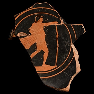 Attic Red-Figure Fragment Attributed to the Thaliarchos Painter