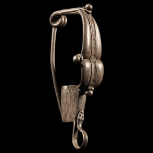 Greek Italic Silver Fibula
