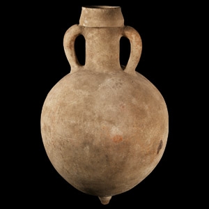 Very Large Greek Brindisi Type Terracotta Amphora