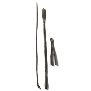 Roman Thames Bronze Medical Implement Group
