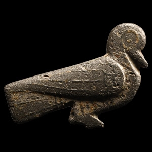 Roman The Rodings Silvered Bronze Bird Brooch