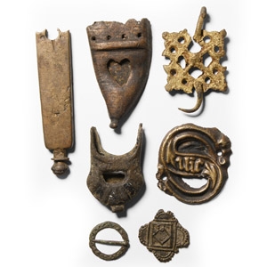 Medieval Thames Bronze Artefact Collection
