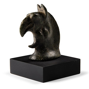 Roman Bronze Griffin Helmet Attachment