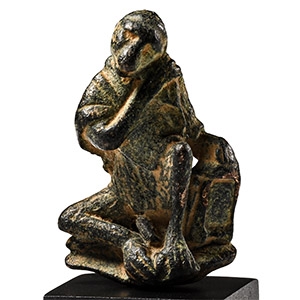 Roman Bronze Spanish Military Monkey Statuette