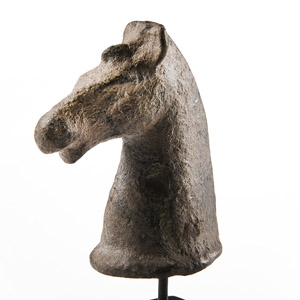Roman Bronze Horse Head Protome