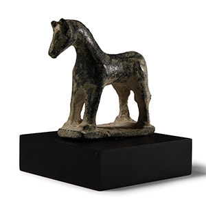 Roman Prize Winning Bronze Horse Statuette