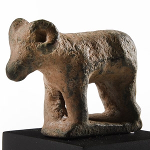 Roman Bronze Ram Statuette