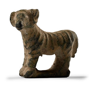 Roman Bronze Ram Statuette