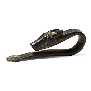 Eastern Roman Bronze Dragon Head Finial