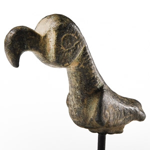 Western Asiatic Bronze Eagle Statuette