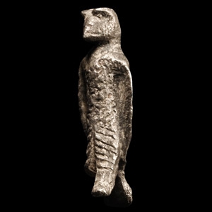 Roman Silver Standing Eagle Statuette