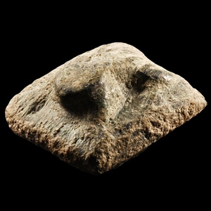 Romano-Egyptian Bronze Crouching Frog Weight