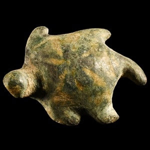 Romano-Egyptian Bronze Turtle Statuette