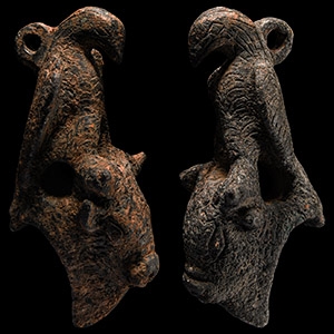 Roman Bronze Jupiter Dolichenus Eagle Pair