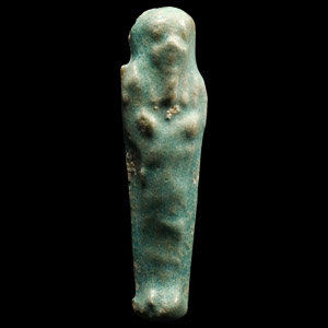 Egyptian Blue Faience Ushabti