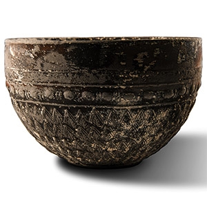 Greek Megarian Terracotta Bowl