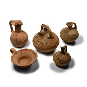 Mycenaean Terracotta Vessel Collection