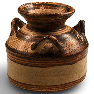 Mycenaean Painted Pottery Alabastron