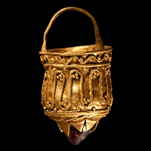 Pre-Viking Gold Aroma Bucket Pendant