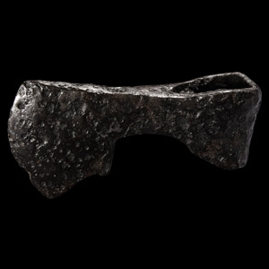 Viking Iron Bearded Axehead