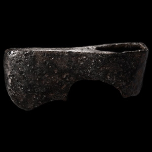 Viking Iron Bearded Axehead