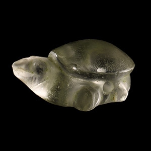 Roman Rock Crystal Tortoise Amulet