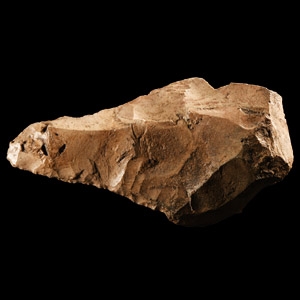 Stone Age French Ficron Handaxe in Pink Quartzite