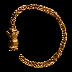 Greek Gold Pomegranate on Gold Chain