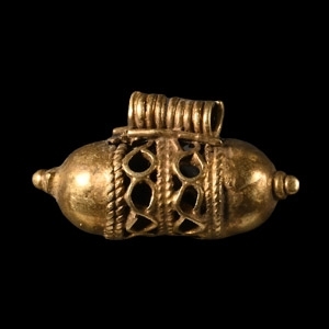 Byzantine Gold Filigree Pendant