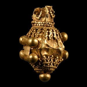 Byzantine Gold Filigree Finial
