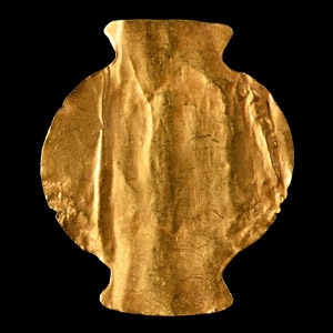 Western Asiatic Gold Butterfly Bead