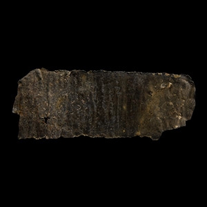 Palestinian Lead Aramaic Magic Scroll