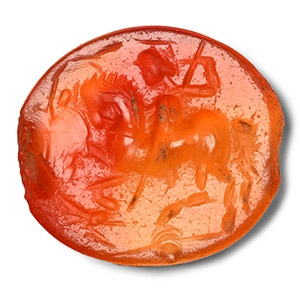 Roman Gemstone with Cavalryman
