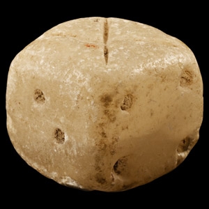 Western Asiatic Alabaster Gaming Dice