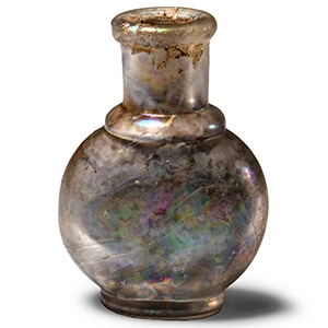Post Medieval Glass Perfume Bottle