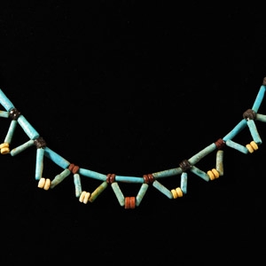 Egyptian Faience Bead Necklace