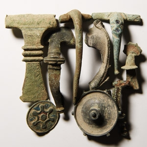 Roman Hampshire Bronze Brooch Collection