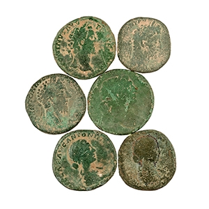Ancient Roman Imperial Coins - Marcus Aurelius and Later - AE Sestertii [6]
