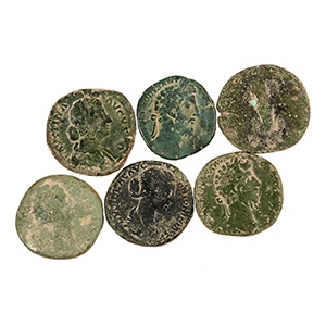Ancient Roman Imperial Coins - Marcus Aurelius and Later - AE Sestertii [6]