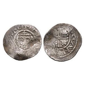 English Medieval Coins - Richard I - Canterbury - Short Cross AR Penny